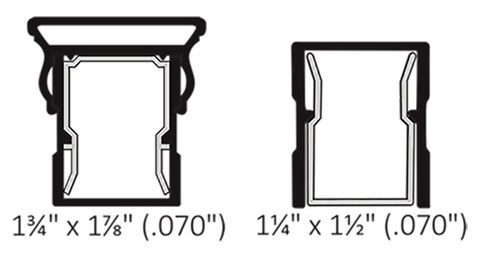 american series deck railing profile