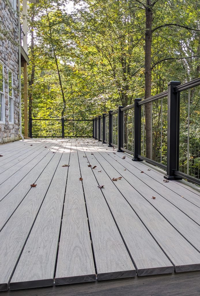 a close-up of a vinyl deck